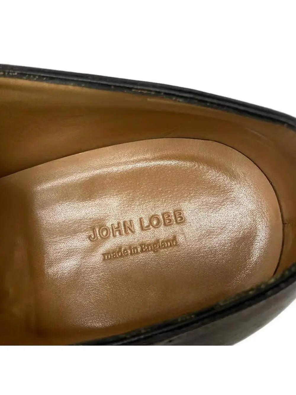 Johnlobb Bordeaux Leather Men's Shoes #295506J68B
